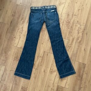 Frankie B. by Daniella Clarke Rockstar Jeans Unique Waistband Size 2